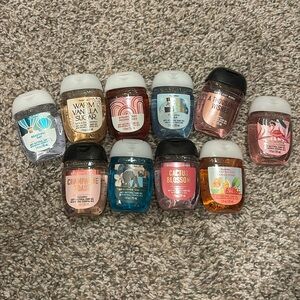 10 Bath and body Hand sanitizers